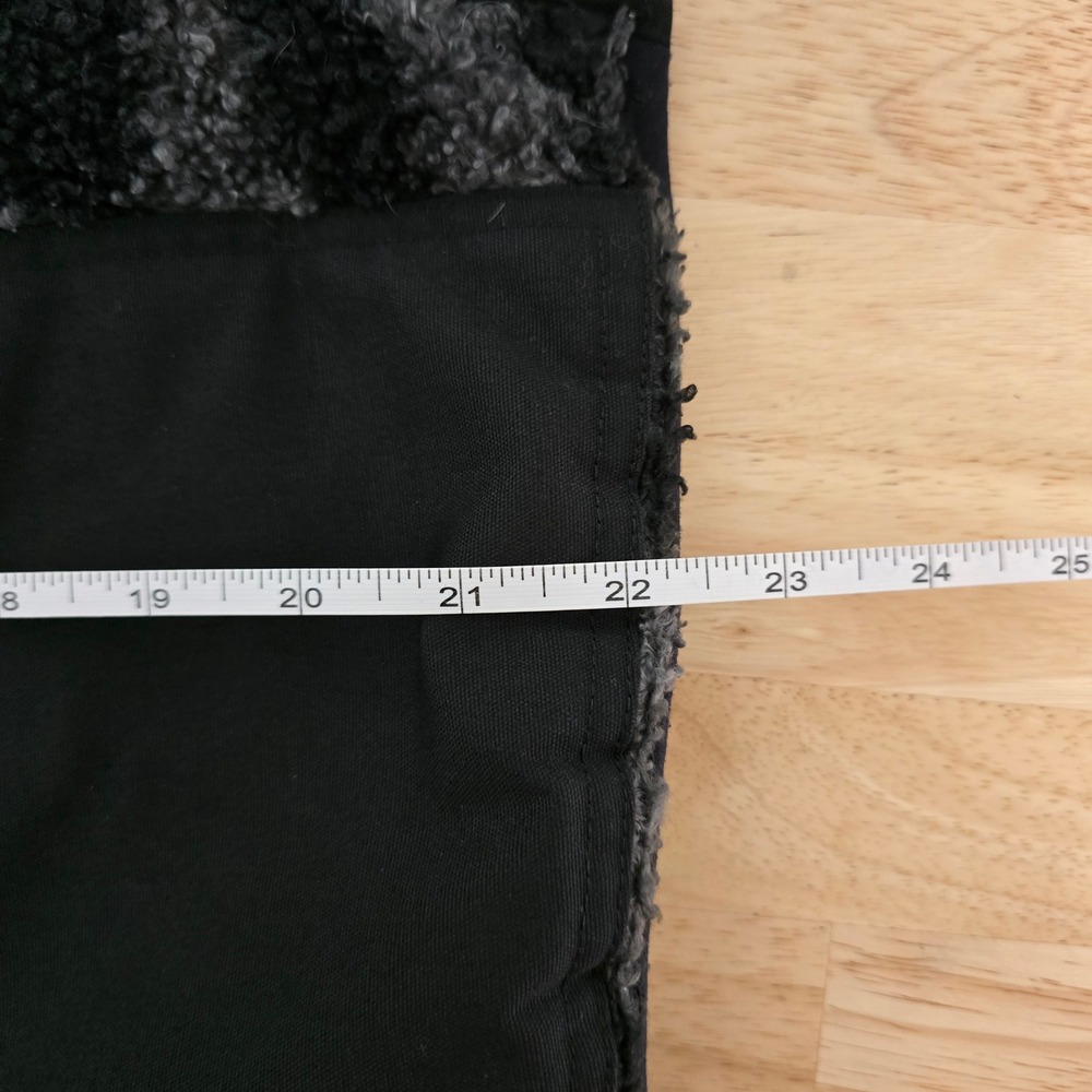 Varley Zebra Print Sherpa Fleece Full Zip Jacket Grey Black Women Small VAR00482 - Picture 6 of 9